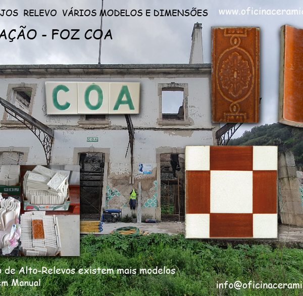 Réplicas para estação de Foz Coa