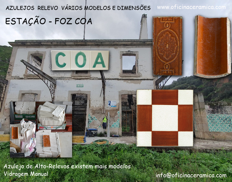 Réplicas para estação de Foz Coa